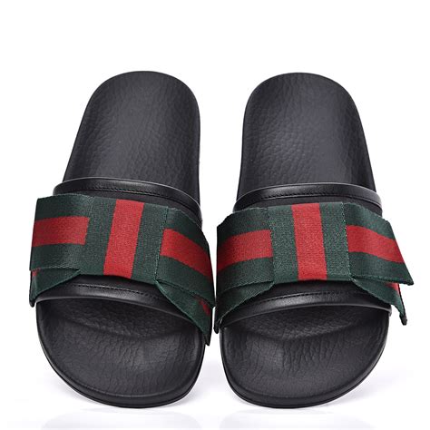 gucci shoes with bow|Gucci bow tie slides.